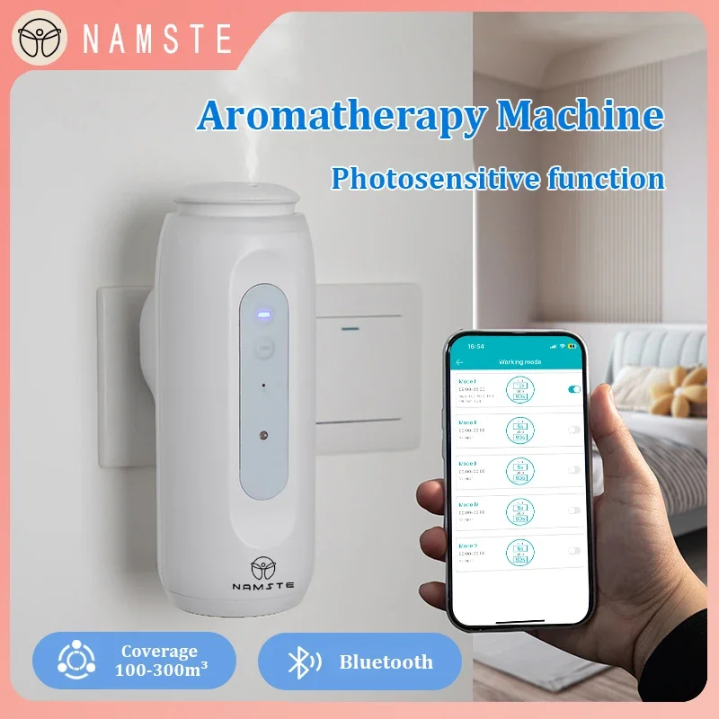 Home Fragrance Oil Diffuser - NAMSTE Portable Smart Diffuser 300m³ Bluetooth