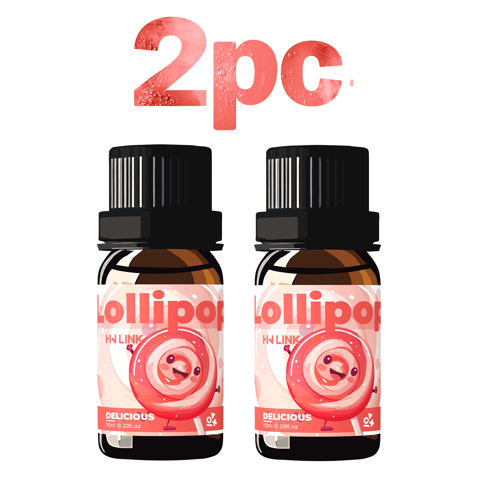 Home Fragrance Oil Diffuser - 2pc Delicious Fragrance Oils For Candles
